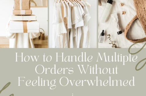How to Handle Multiple Orders Without Feeling Overwhelmed- Small Shop Love is your go-to blog for handmade business tips, creative inspiration, and tools to help your shop thrive. Discover advice on sourcing supplies, crafting techniques, and growing your small business community. Join us for insightful articles and connect with like-minded creators and Etsy Shop Owners